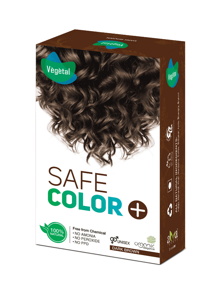 Vegetal Safe Color Hair Color - Dark Brown