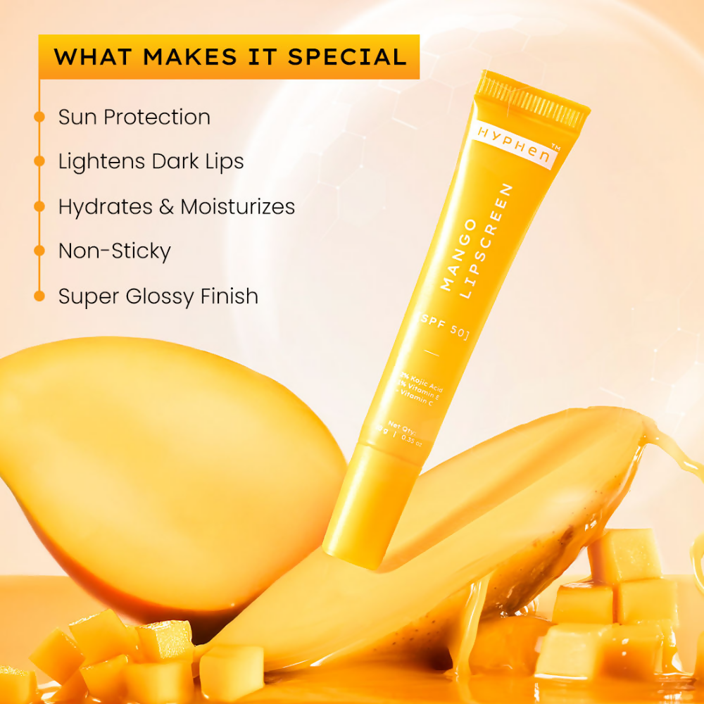 Hyphen By Kriti Sanon Mango Lip Balm SPF-50 PA++++