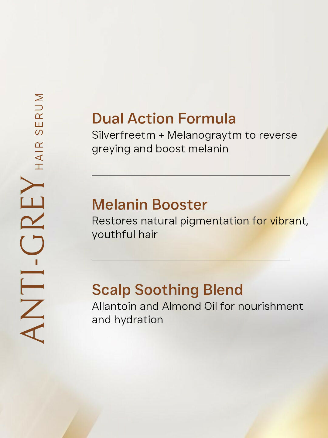 Flawora Set of Anti-Grey Hair Serum and D-Tan Lotion