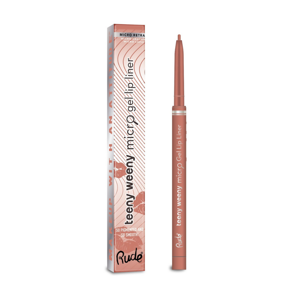 Rude Cosmetics Teeny Weeny Micro Gel Lip Liner - She's Basic