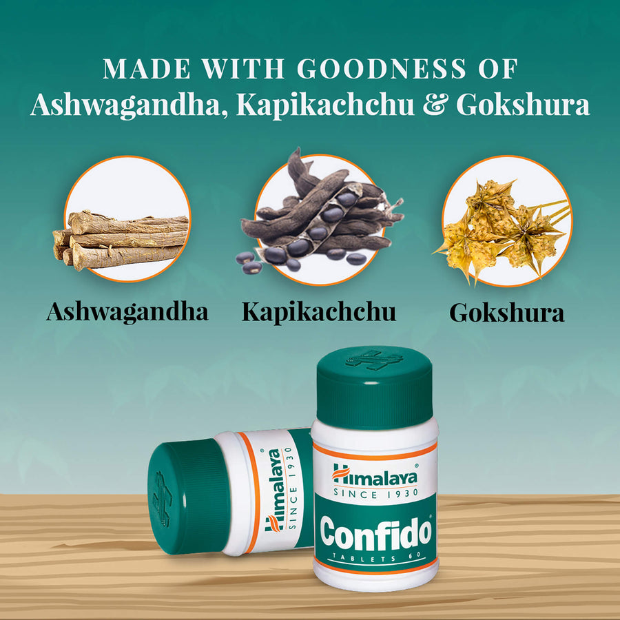 Himalaya Confido Tablets - 60 Counts