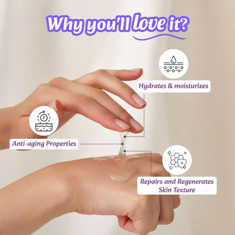 Wild Oak Korean Snail 96 Peptide Serum Glass Skin, Skin Hydration Hyper Pigmentation Anti-Aging & Wrinkles -30 ml