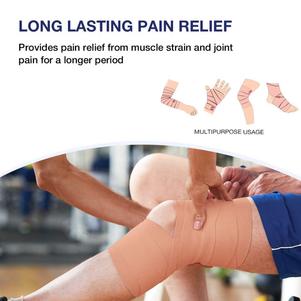 Hansaplast Soft Cotton Crepe Bandage For Pain Relief - Elastic