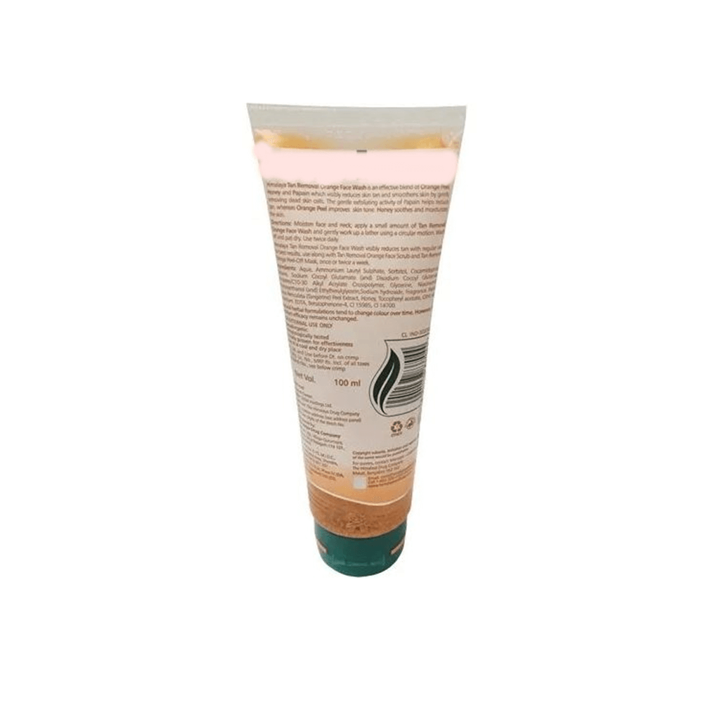 Himalaya Tan Removal Orange Face Wash - 100ml