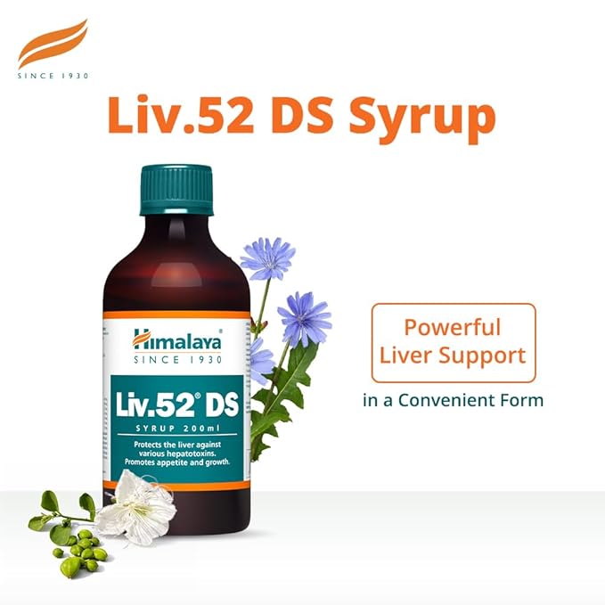 Himalaya Liv 52 DS Syrup 200 ml