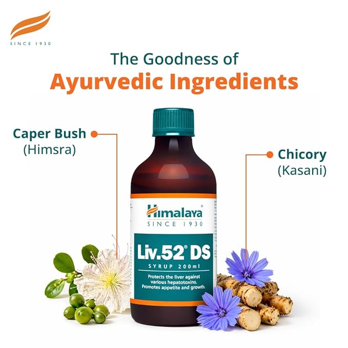 Himalaya Liv 52 DS Syrup 200 ml