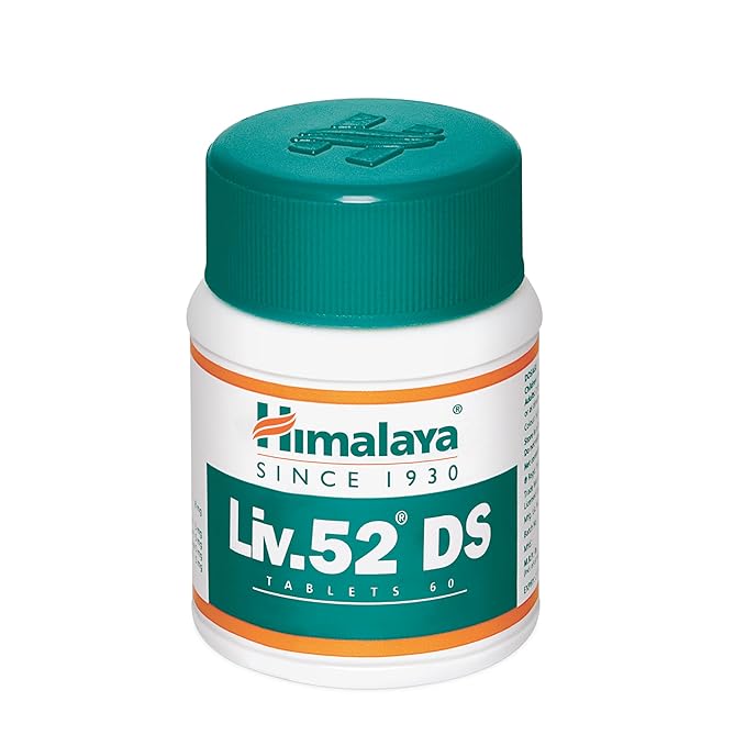 Himalaya Liv.52 DS supplement bottle on a white background