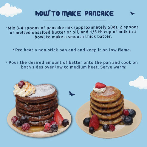 Gladful Banana Pancake and Choco-Banana Pancake - Pack of 2