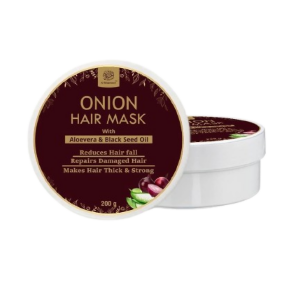 Al Masnoon Onion Hair Mask with Aloe Vera & Black Seed Oil