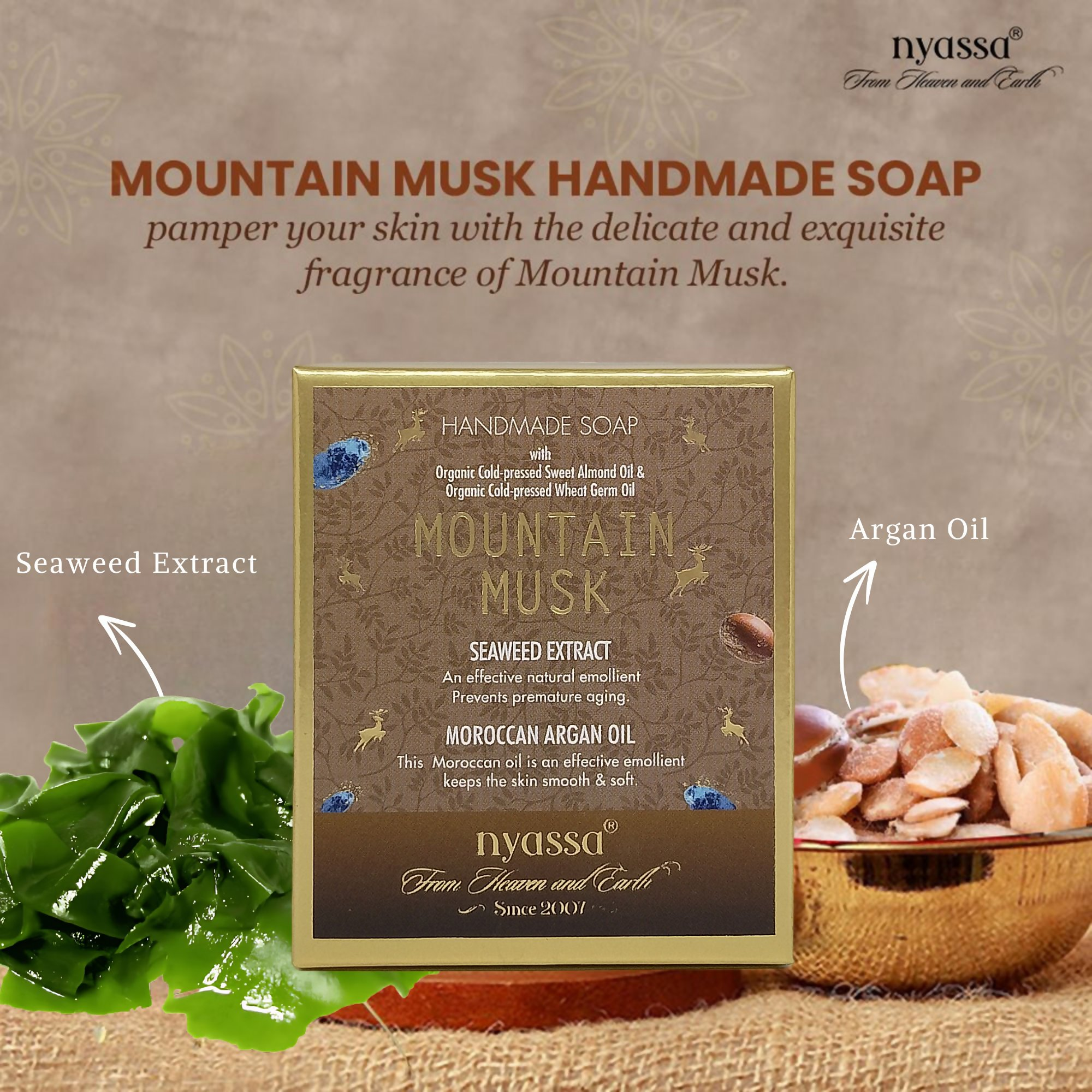 Nyassa Mountain Musk Handmade Soap