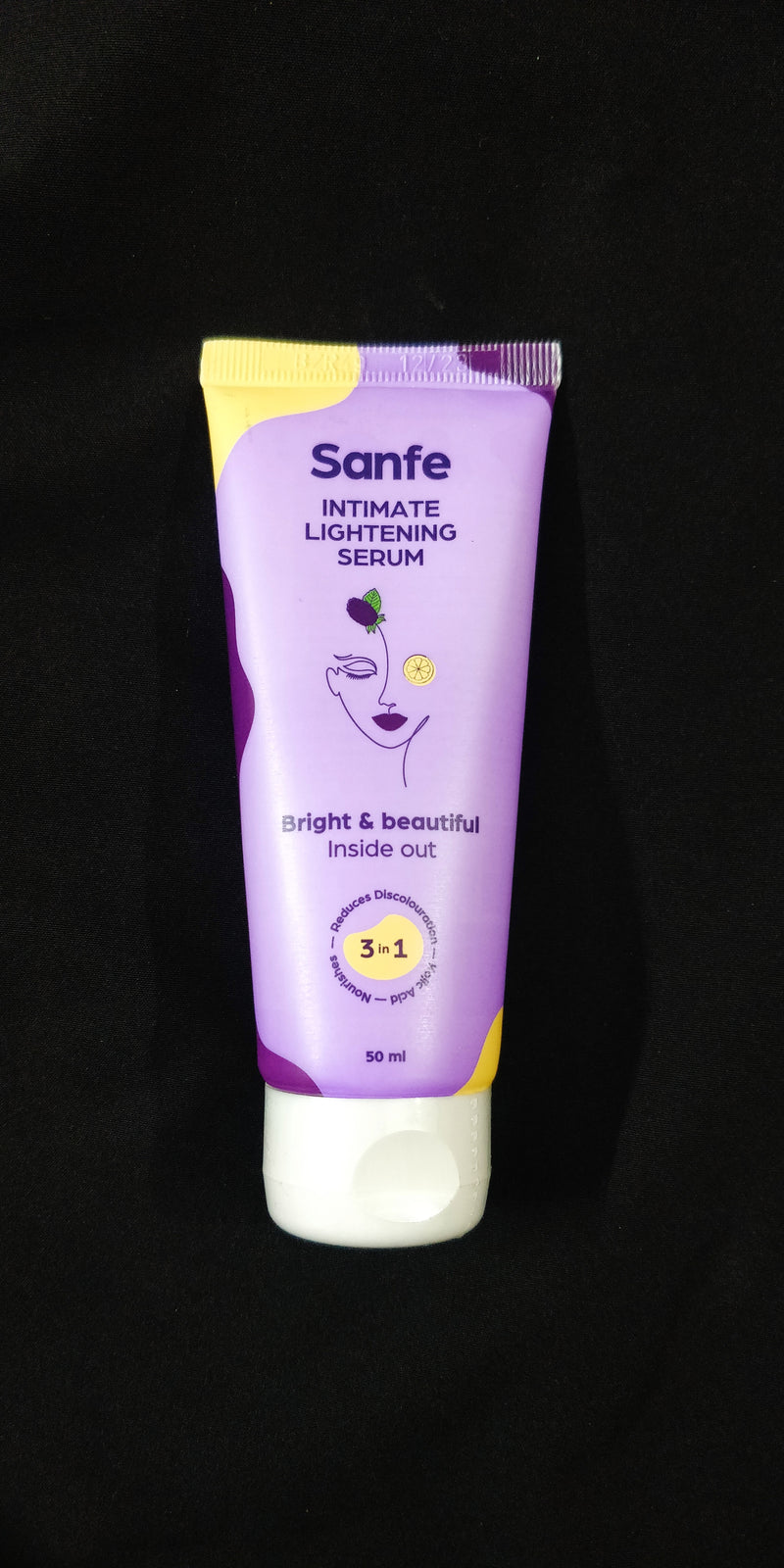 Sanfe Intimate Lightening Serum With Orange Peel  Brightening Back And Bum Cream