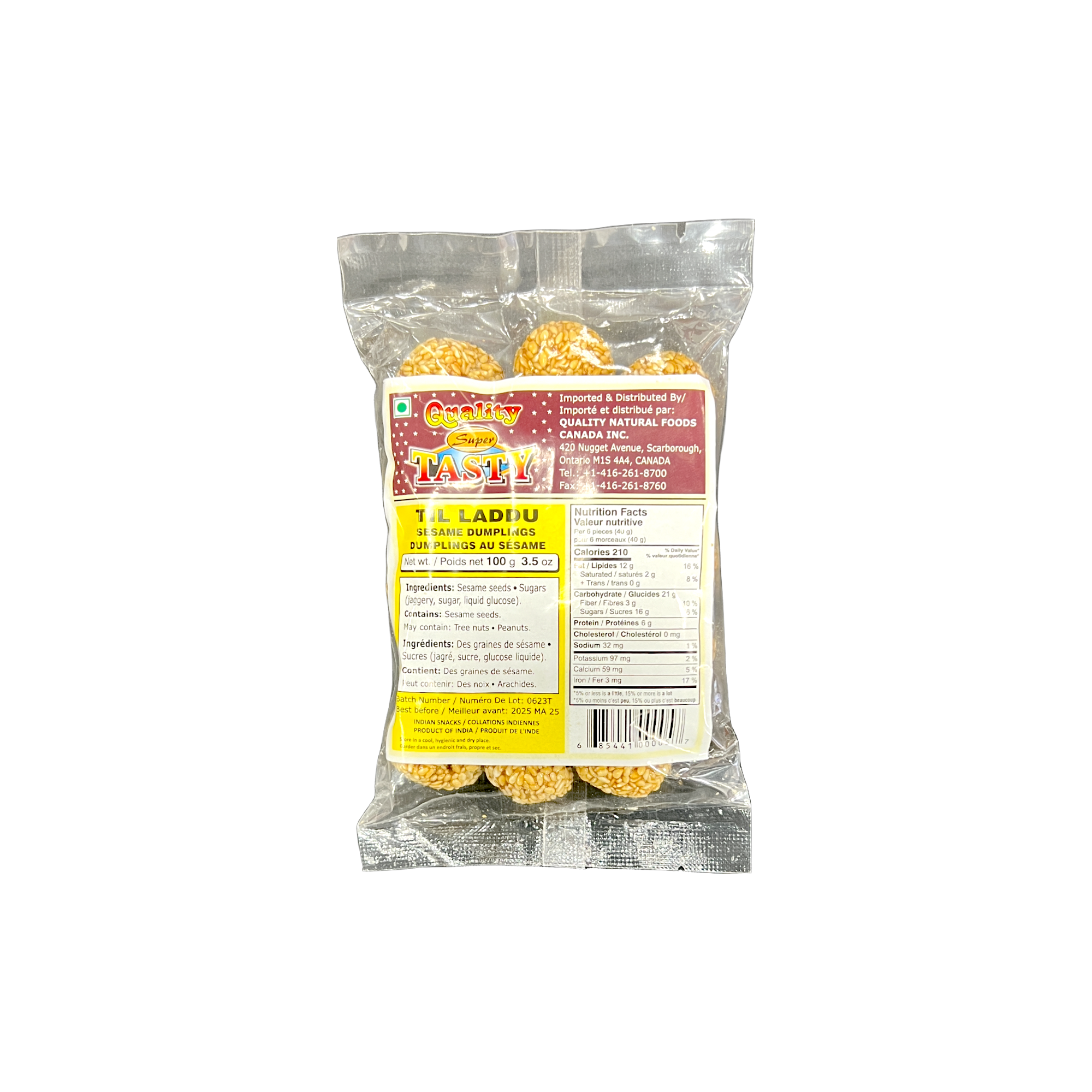 Quality Sesame Laddu (Til Laddu) 100g