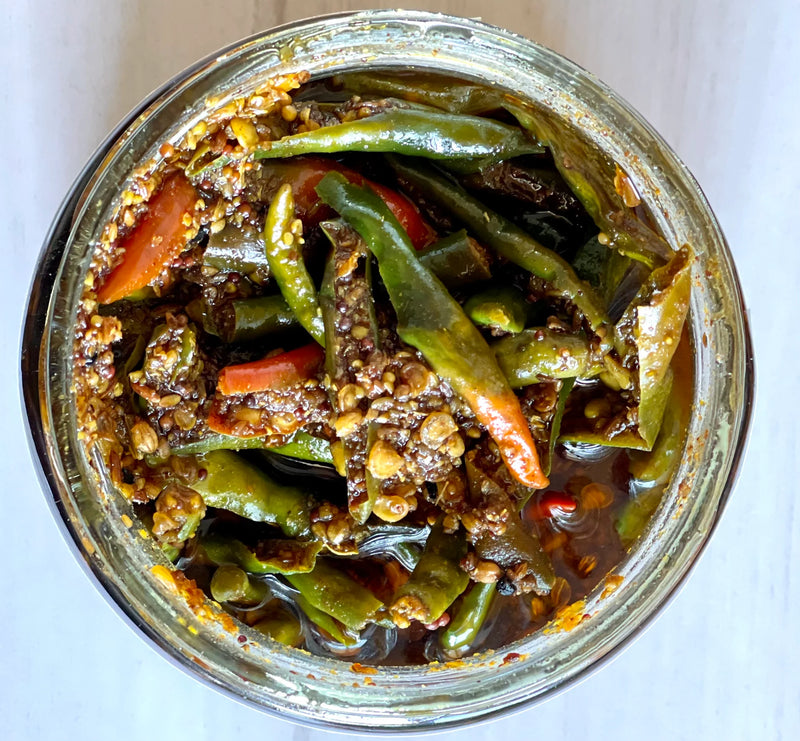 Hetha Mirch Achar/Himalayan Chilli Pickle