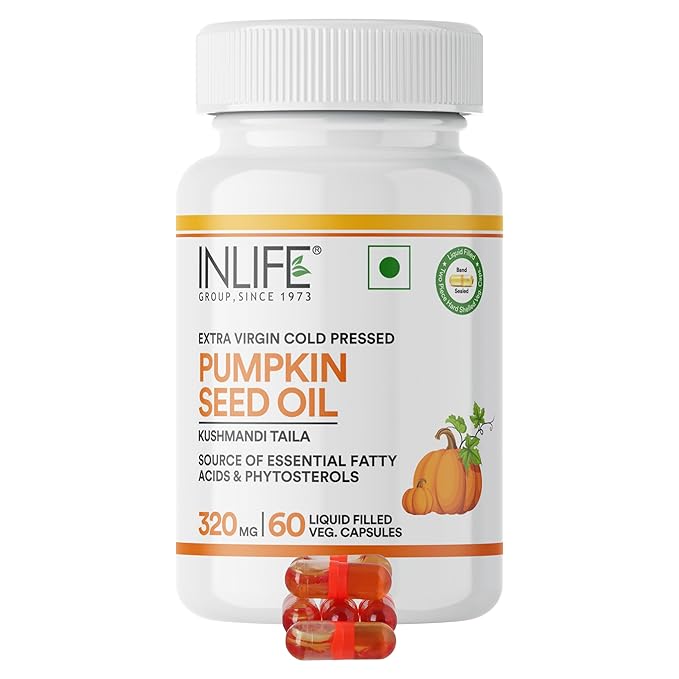 INLIFE Pumpkin Seed Oil 60 Tablets
