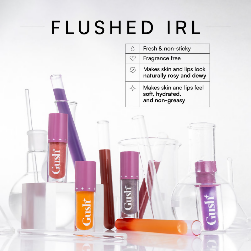 Gush Beauty H-Inched Transformative Glossy Lip Tint - Golden Hour