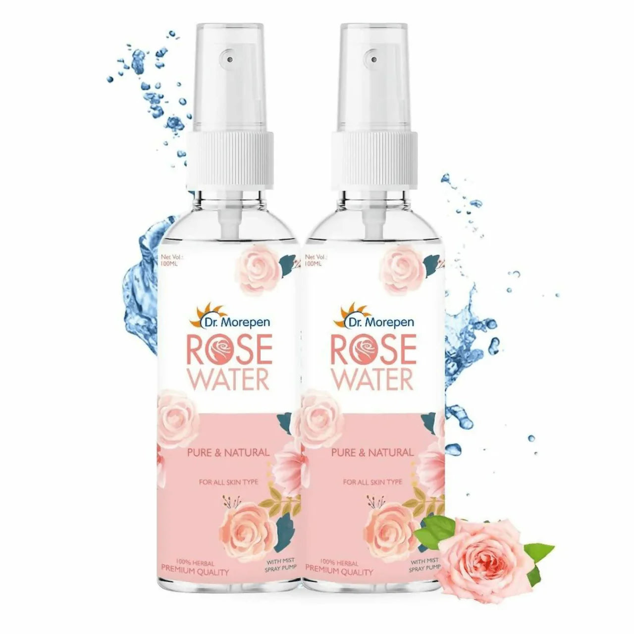 Dr. Morepen Pure & Natural Rose Water Spray