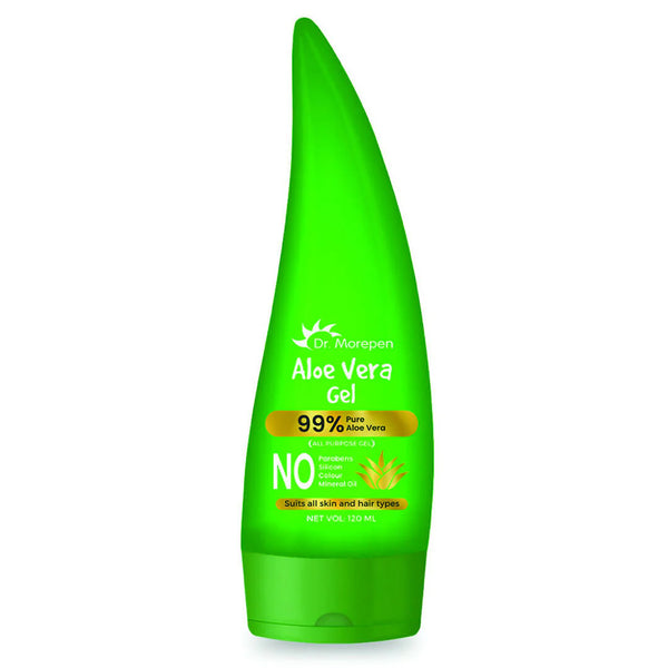 Dr. Morepen 99% Pure Aloe Vera Gel for Glowing Skin & Healthy Hair