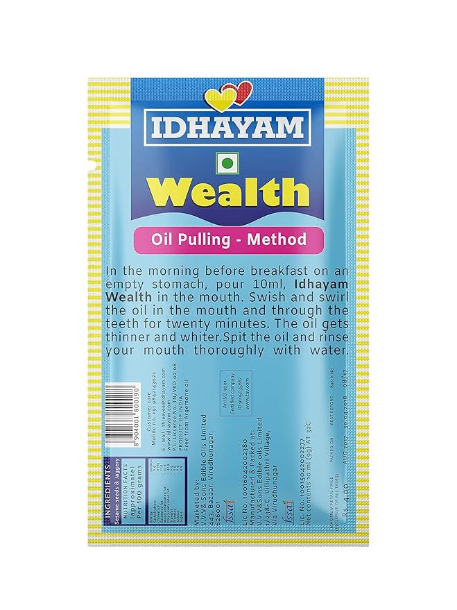 Idhayam Wealth - Oil Pulling 30 Sachets