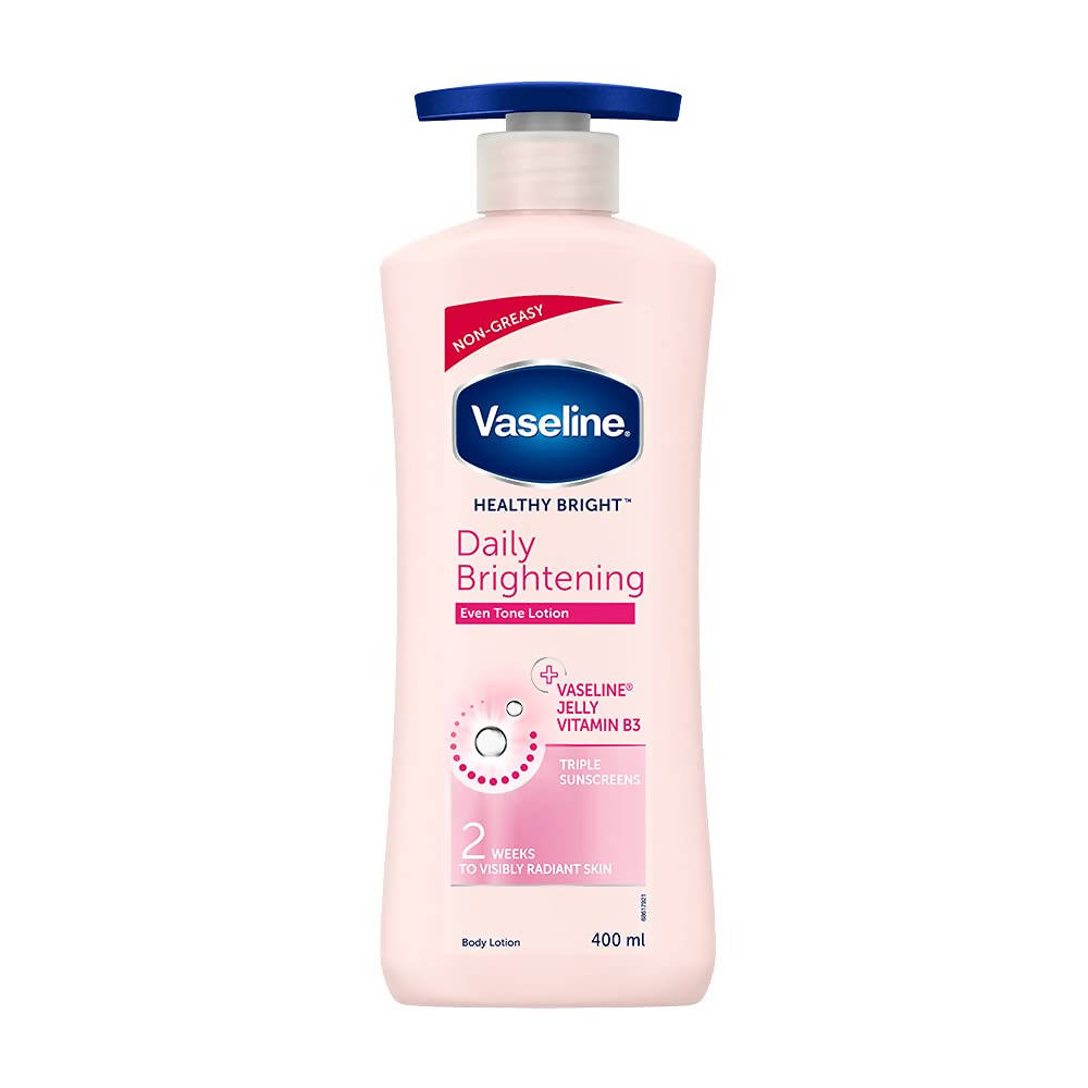 Vaseline Healthy Bright Daily Brightening Body Lotion (400 ml)