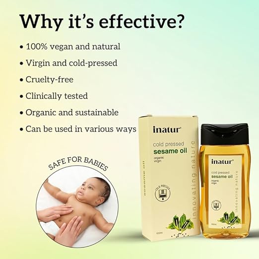 Inatur 100% Pure Sesame Oil