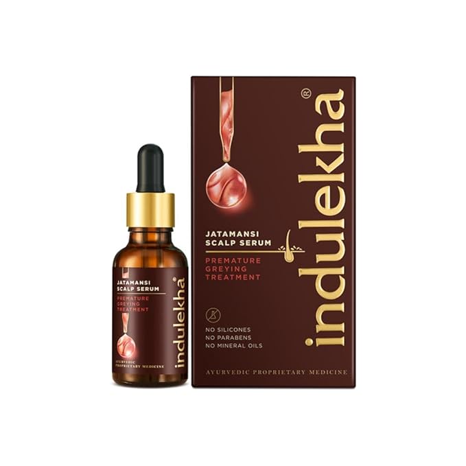 Indulekha Jatamansi Premature Greying Treatment Scalp Serum