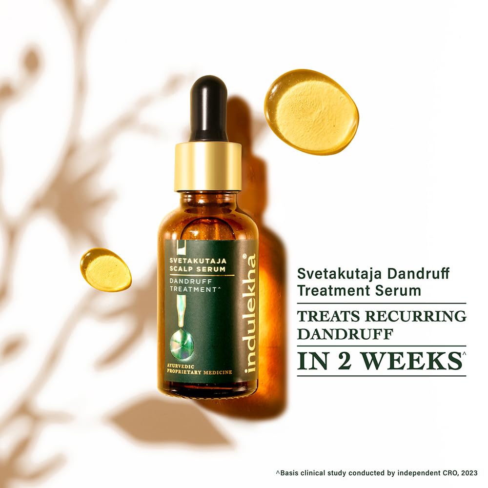Indulekha Svetakutuja Dandruff Treatment Scalp Serum