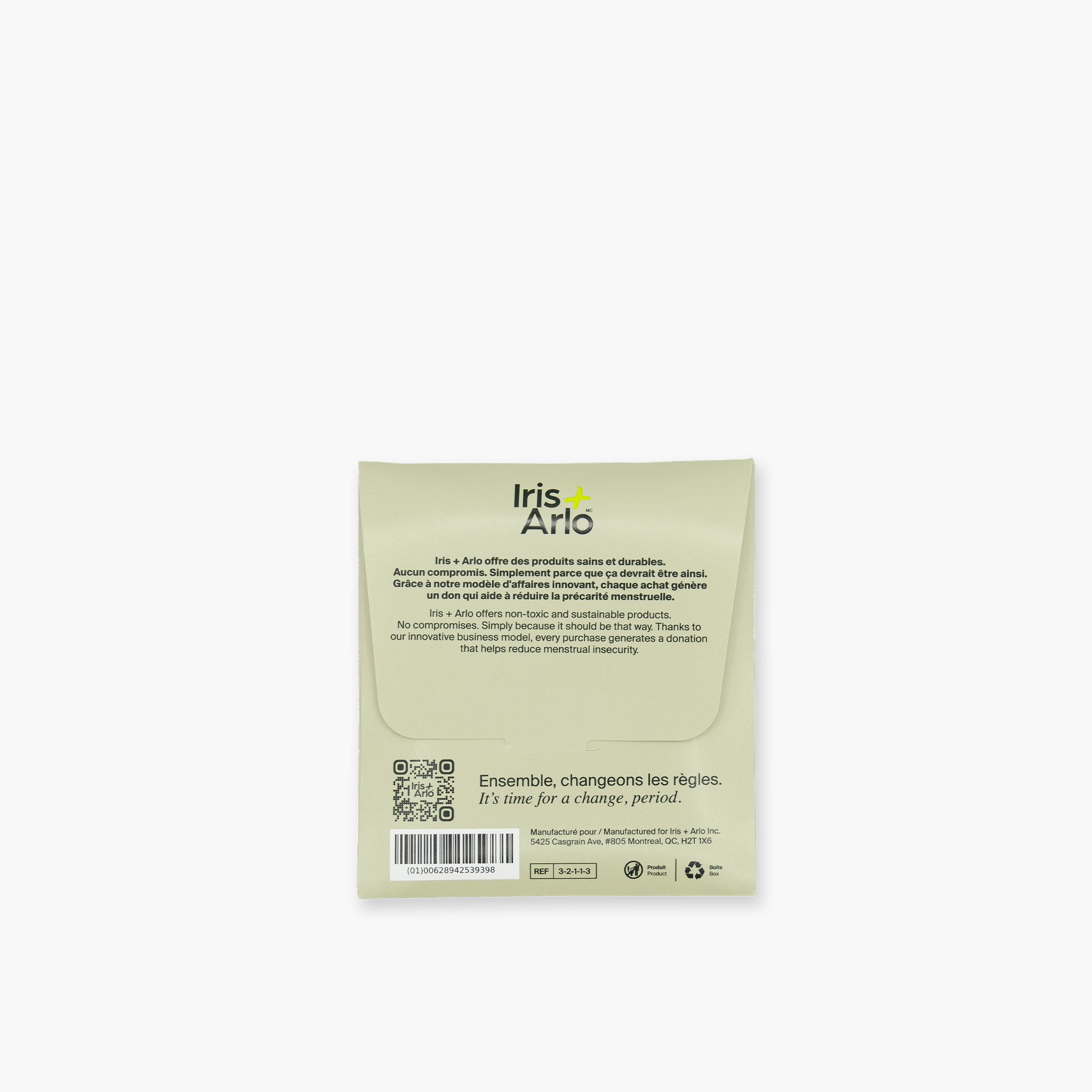 Individual Packets - 100% Organic Cotton Regular Pads