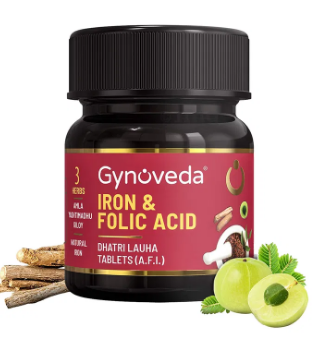 Gynoveda Iron & Folic Acid Tablet