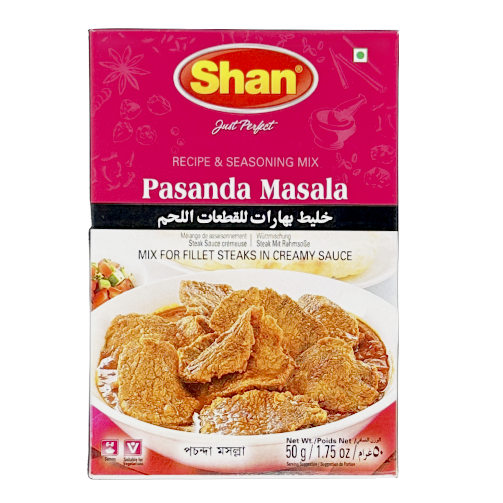 Shan Seasoning Mix Pasanda Masala 50g