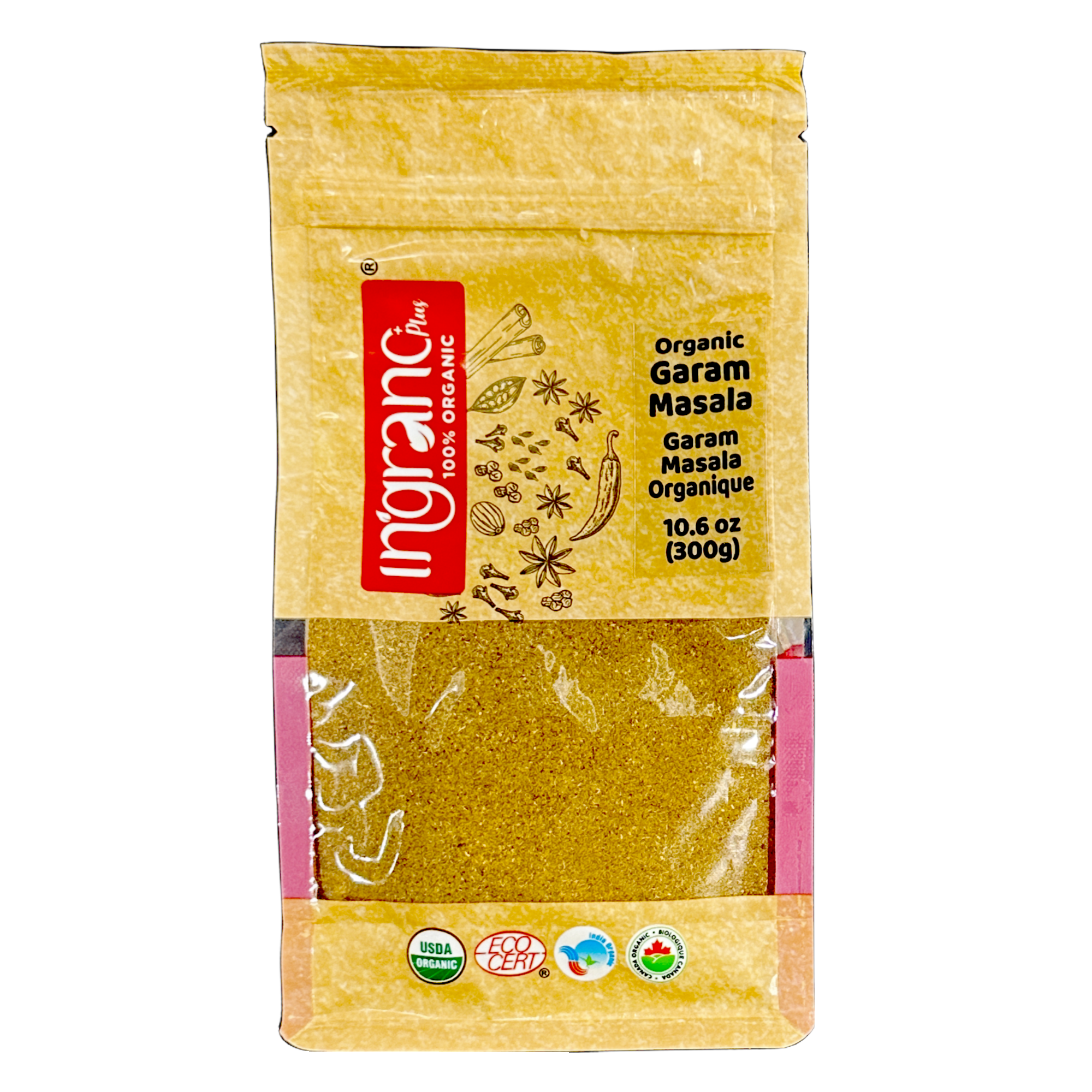Ingrano Organic Garam Masala 300g