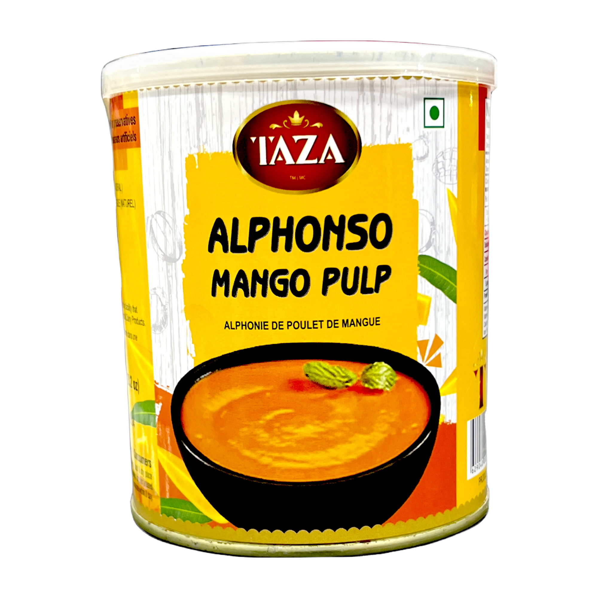 Taza Alphonso Mango Pulp 800g