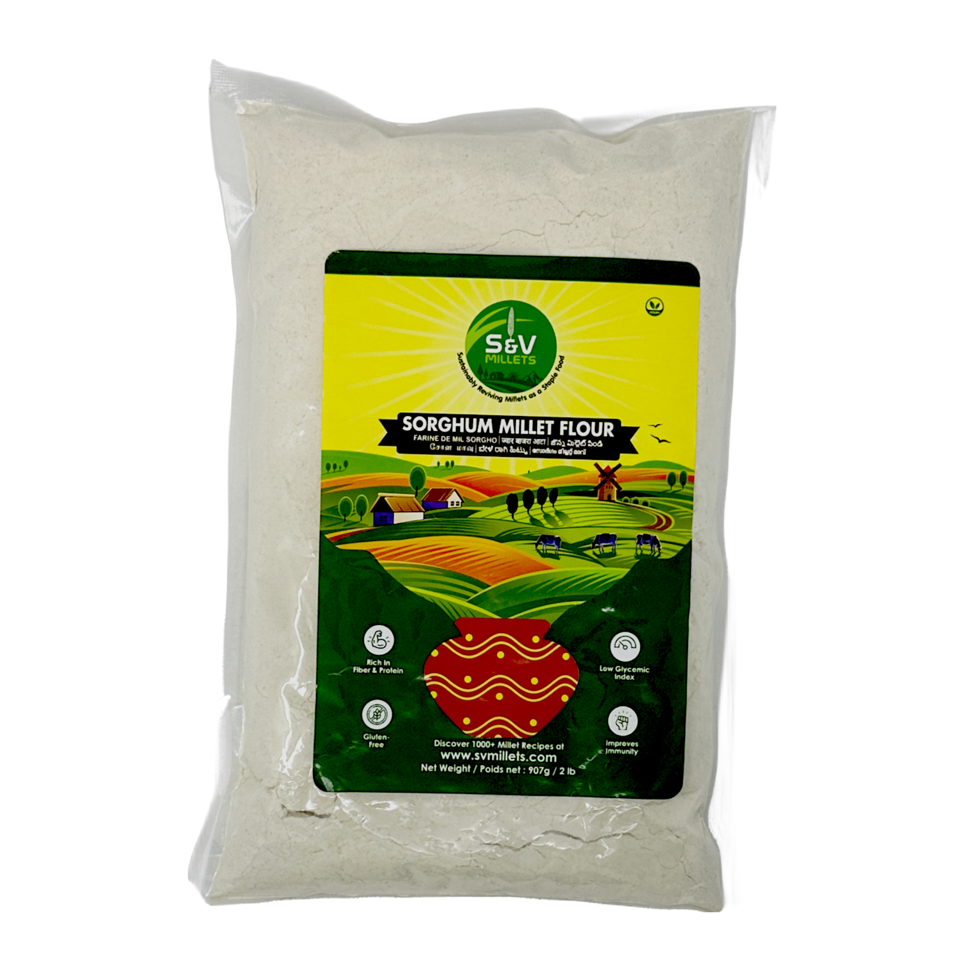 S&V Sorghum Millet Flour 907g