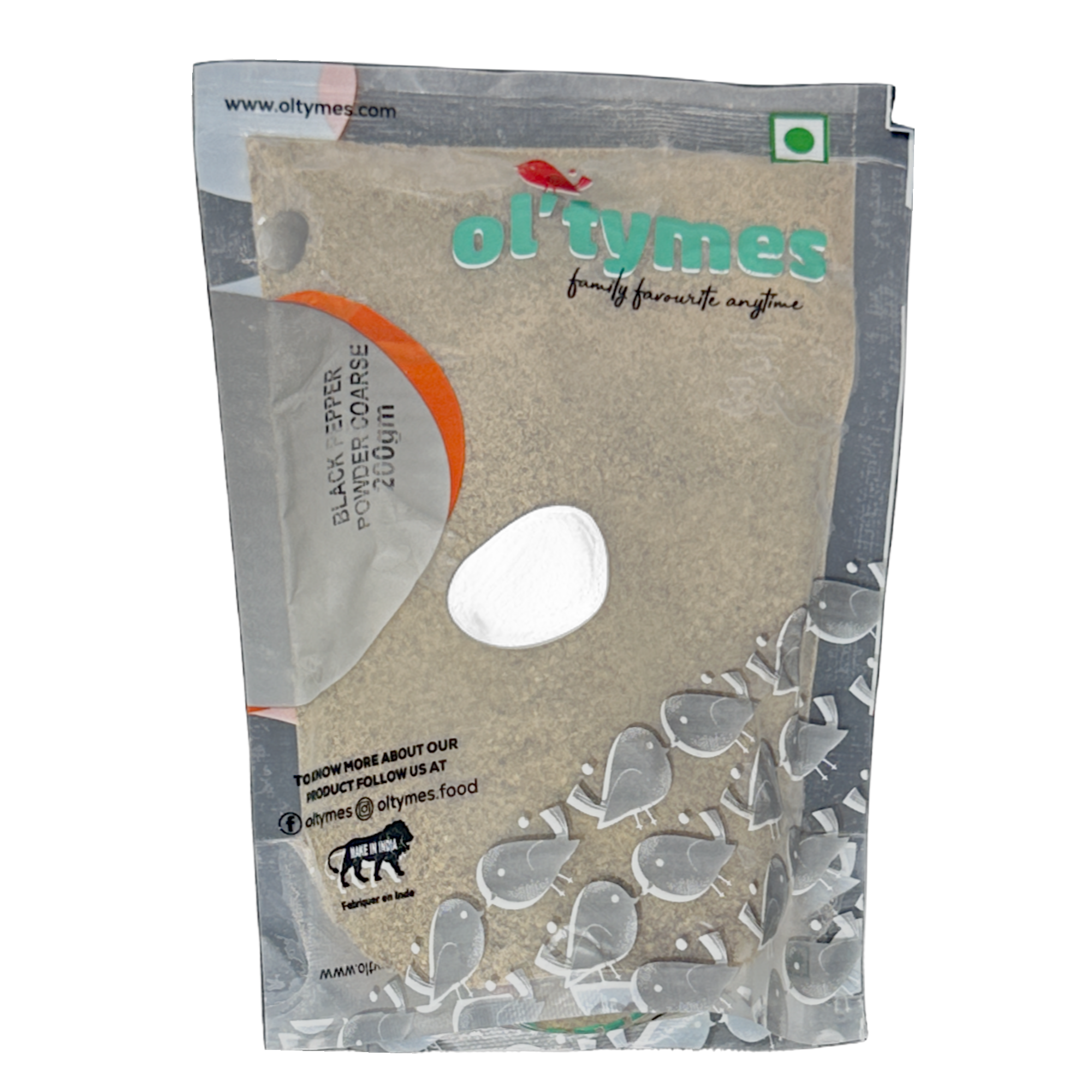 Ol'tymes Black Pepper Powder Coarse 200g