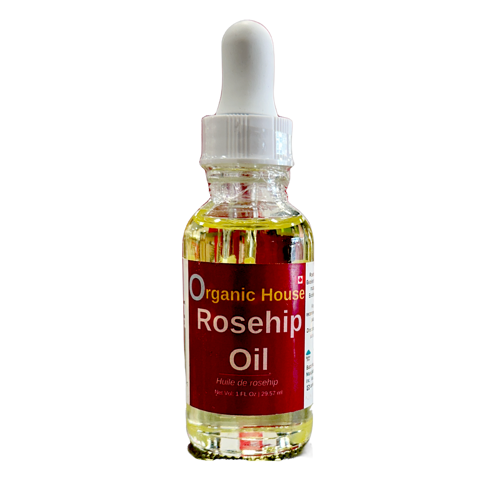 Organic House Rosehip Oil 1 Oz