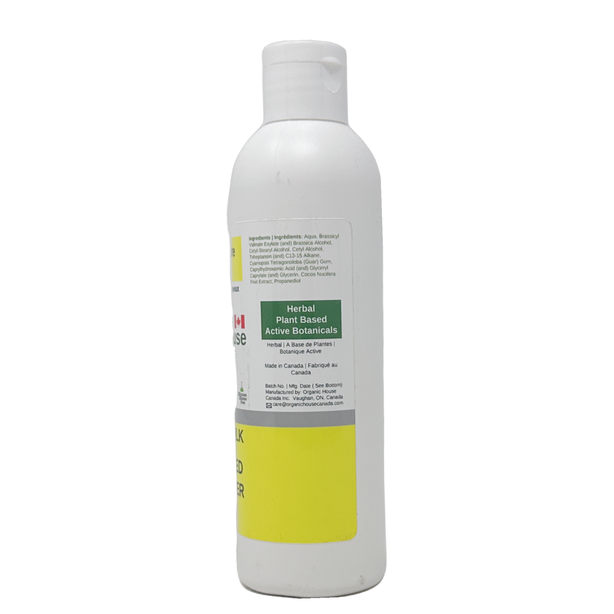 Organic House Coconut Milk Conditioner. (Plant Based) 8oz.