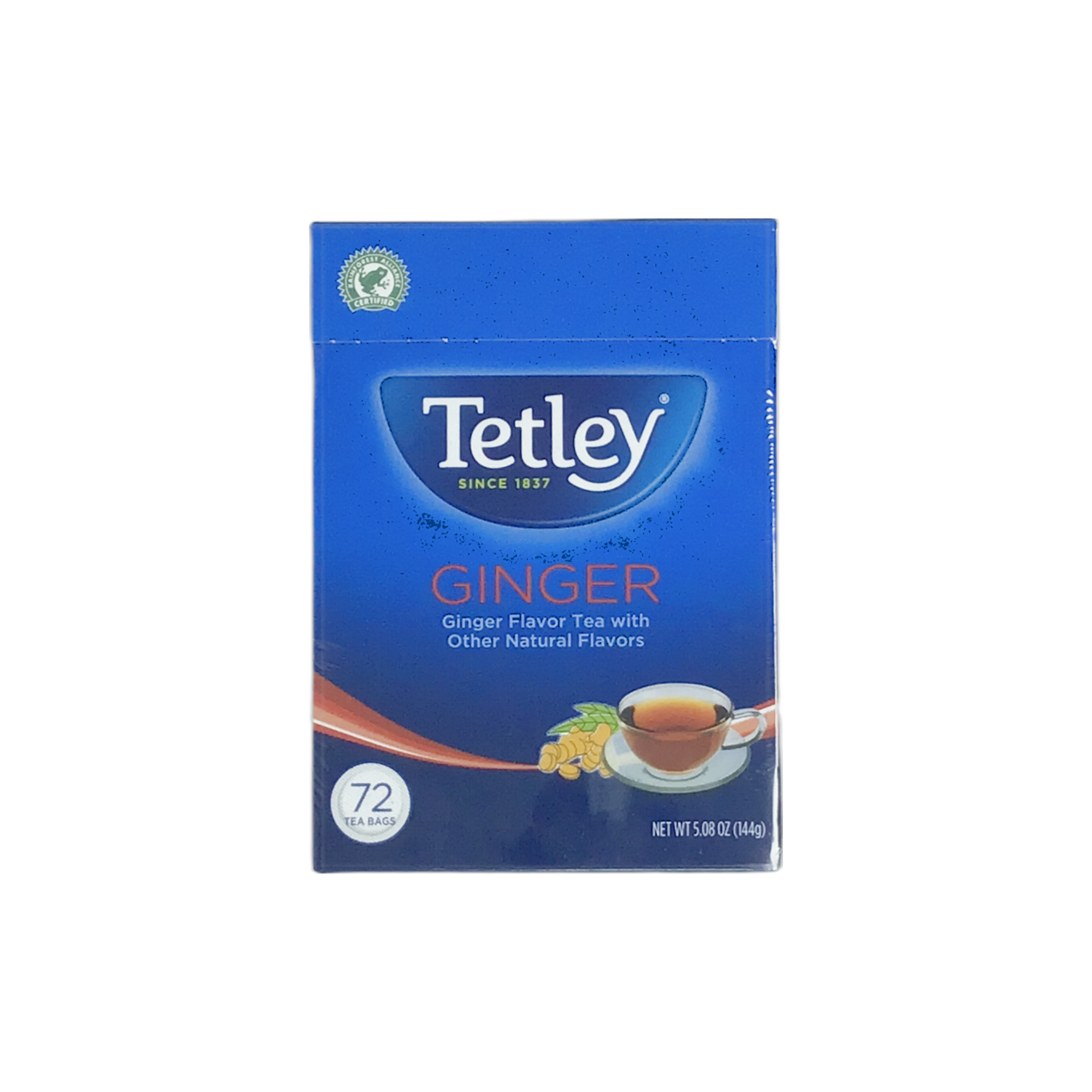 Tetley Ginger Tea 144g (72 Tea Bags)