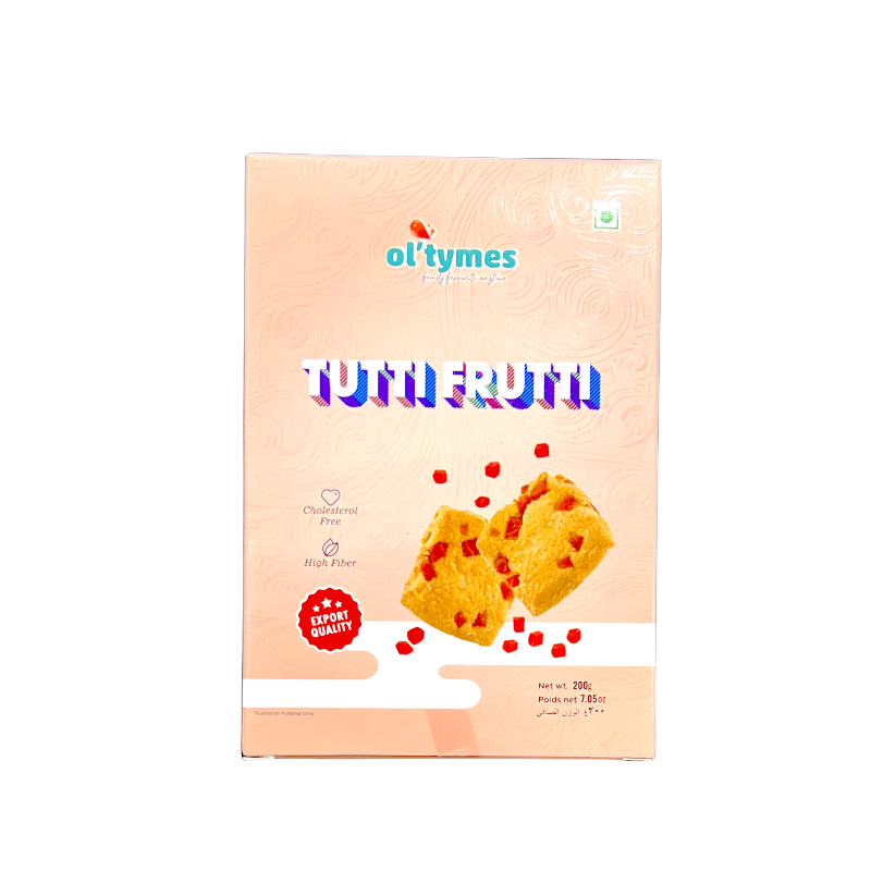 Ol'Tymes Tutti Frutti Biscuit 200g