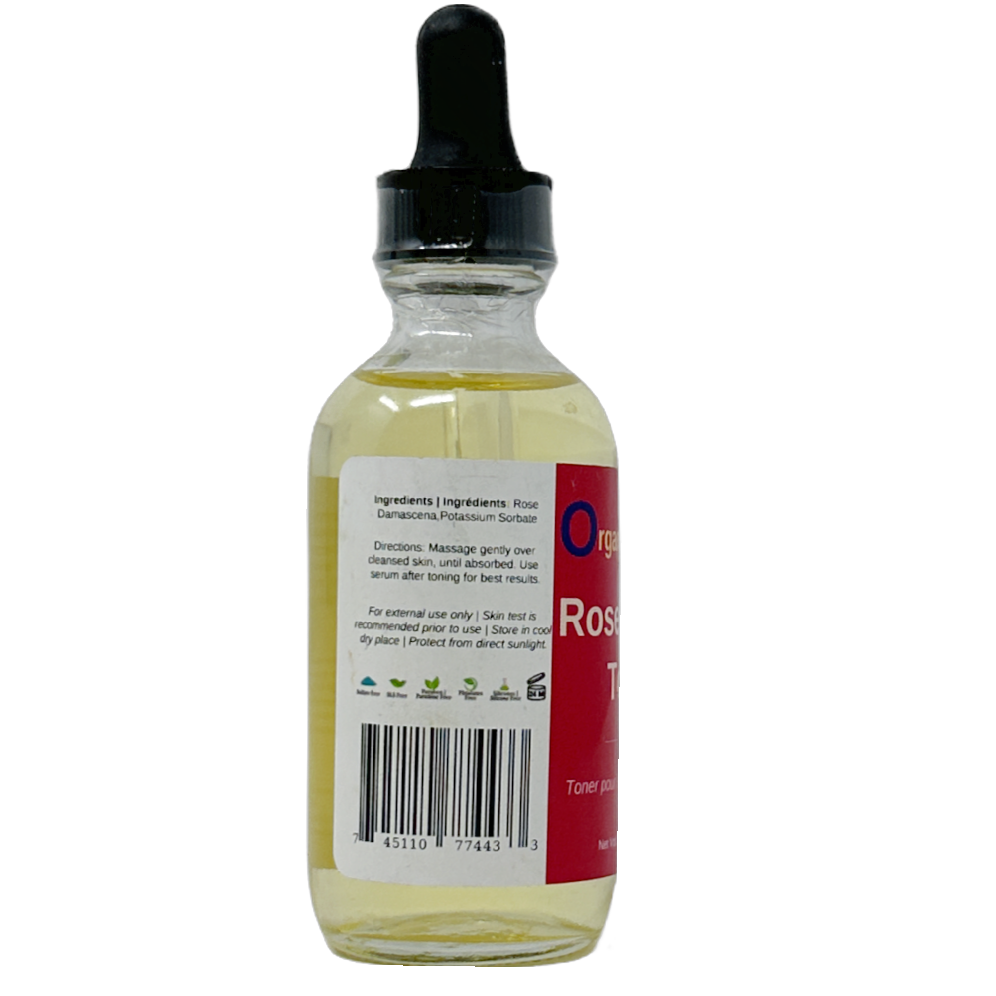 Organic House Rose Facial Toner