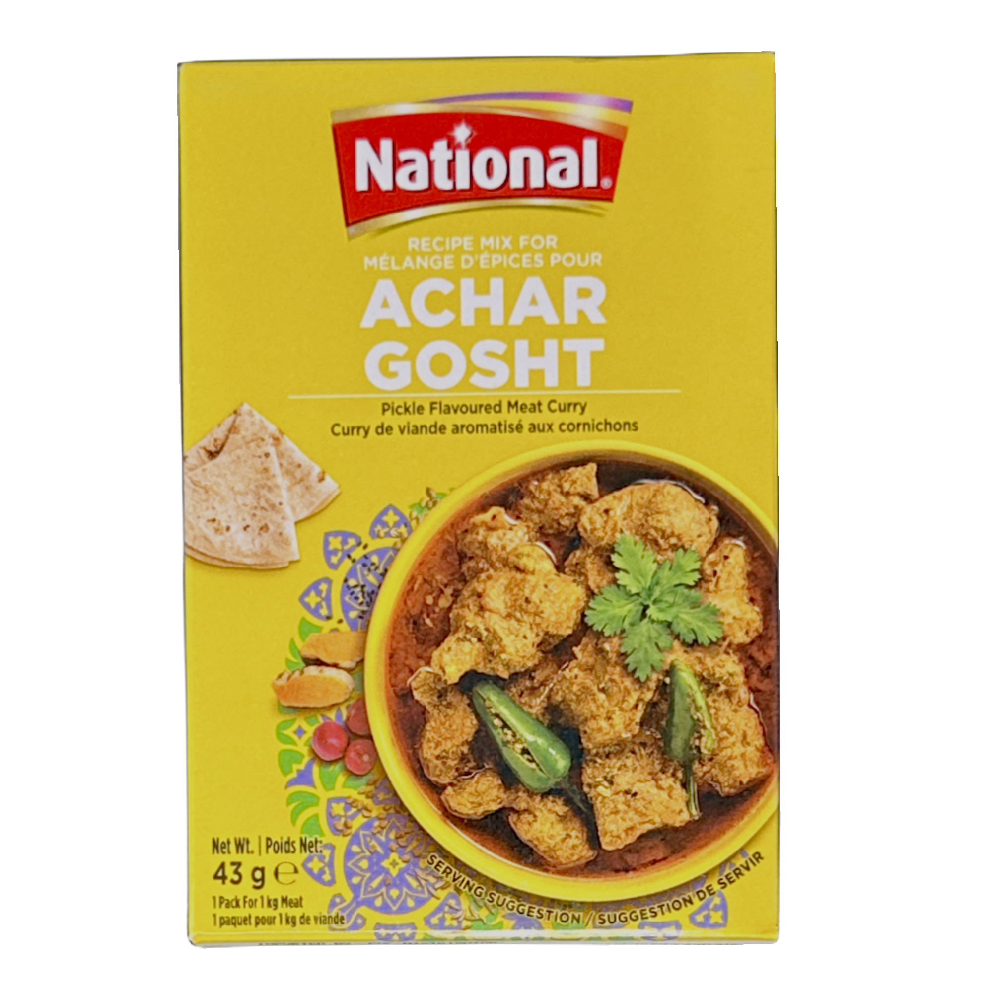 National Seasoning Mix Achar Gosht 43g
