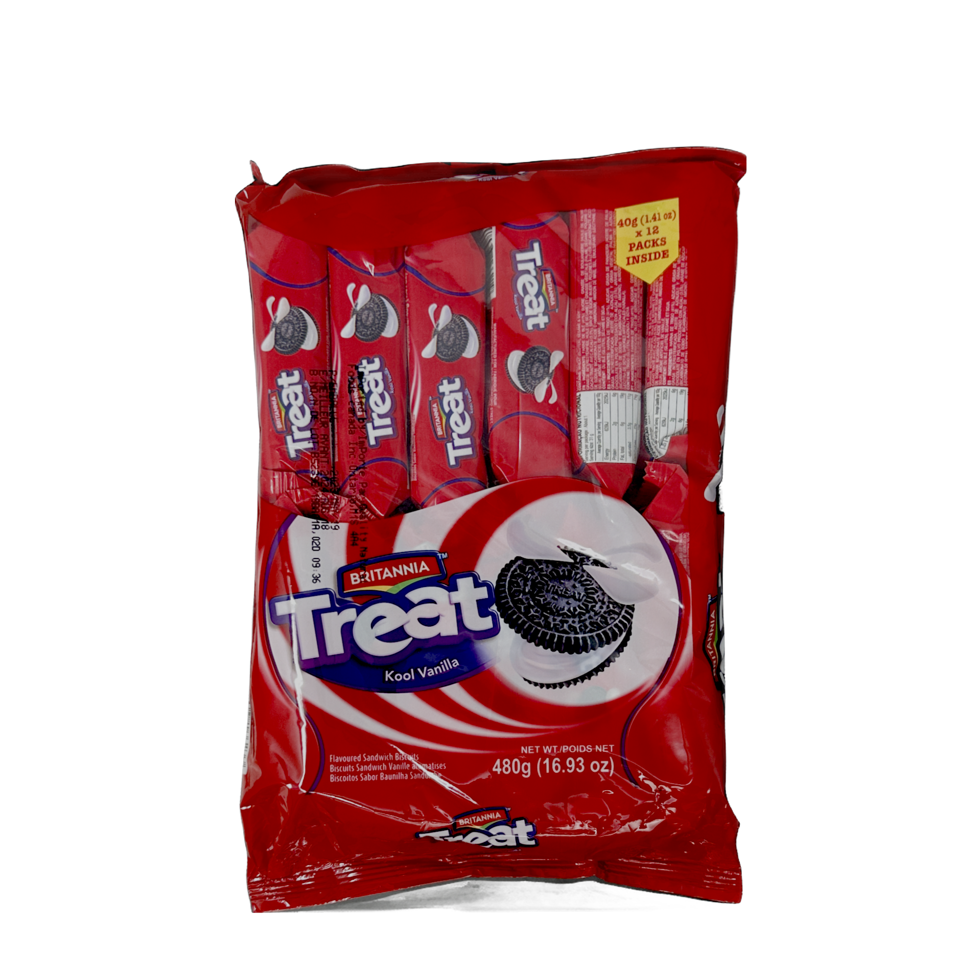 Britannia Treat Kool Vanilla Biscuits