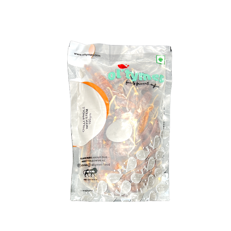 Ol'tymes Chilli Whole With Steam 100g