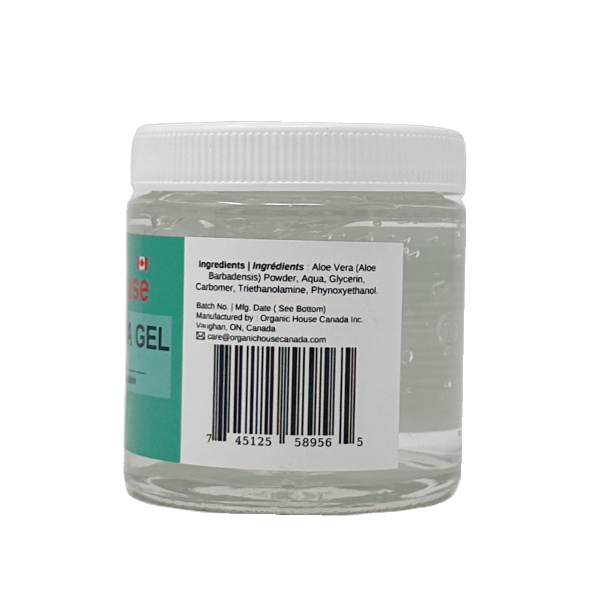 Organic House Pure Aloe Vera Gel