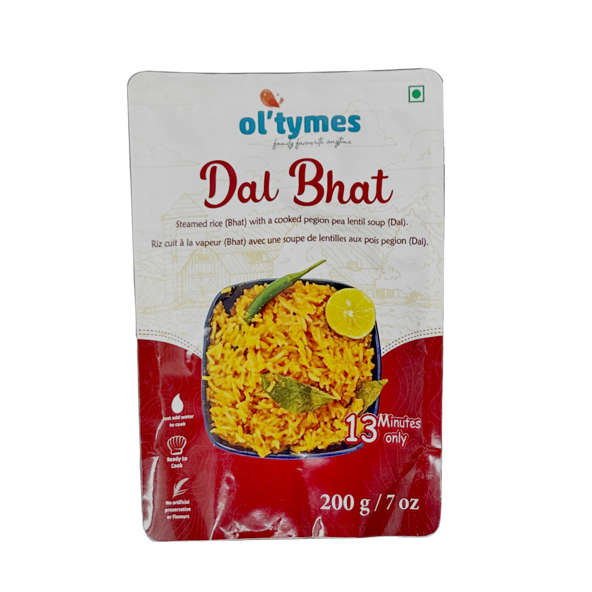 Ol'tymes Dal Bhat 200g