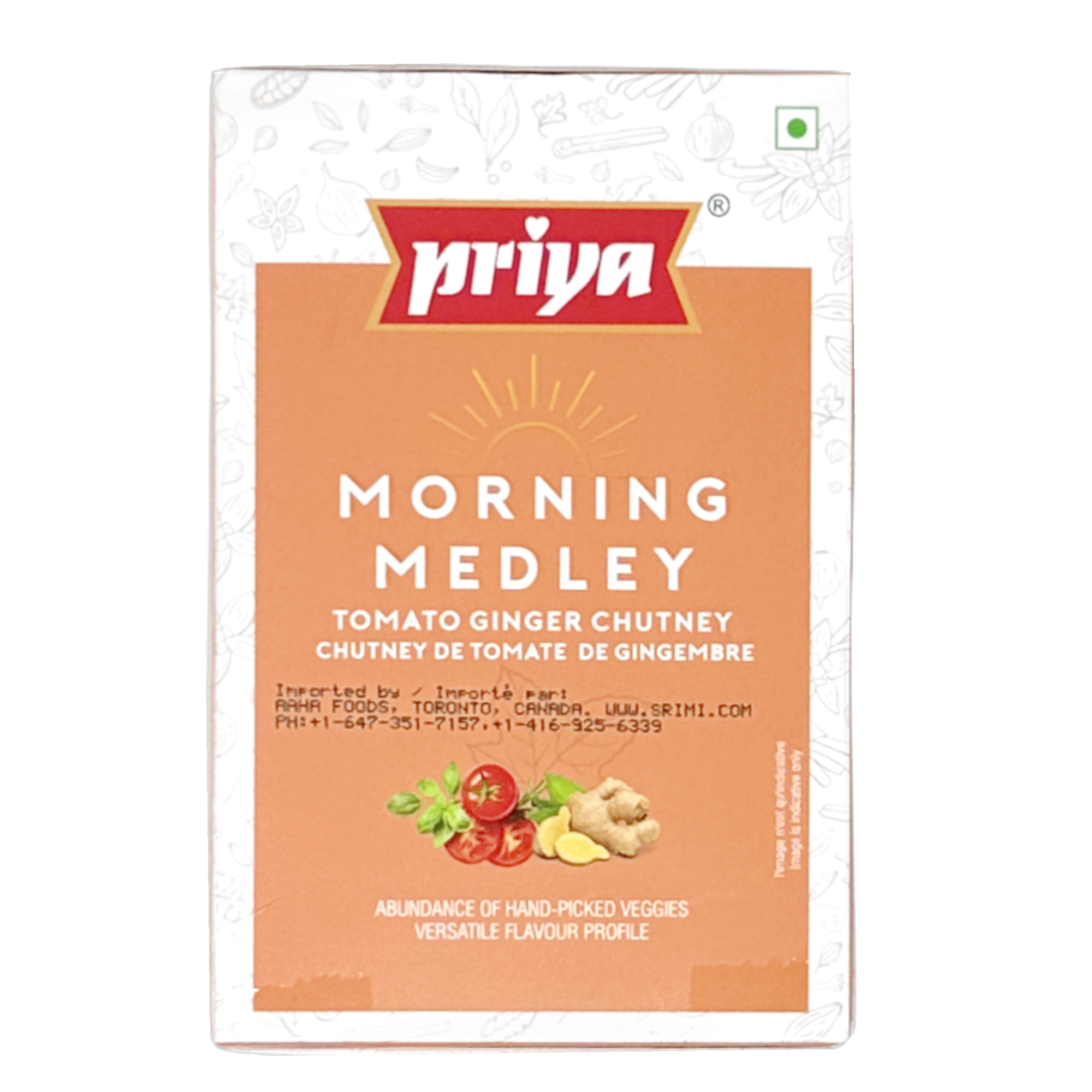Priya Tomato Ginger Chutney 100g