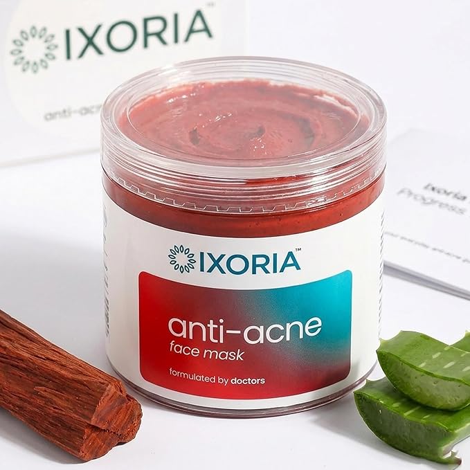 Ixoria Anti Acne Face Mask for Pimples