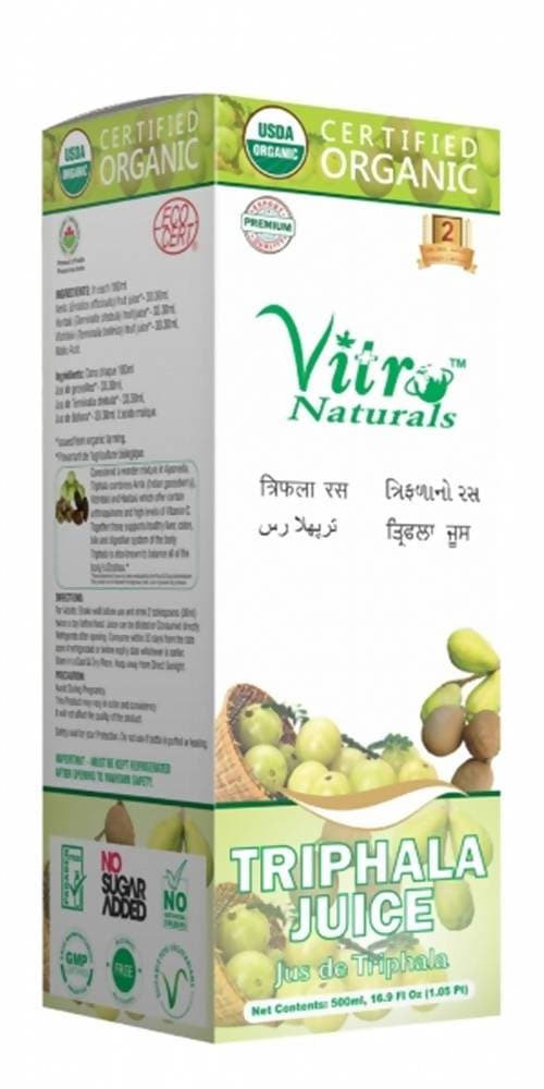 Vitro Naturals Certified Organic Triphala Juice
