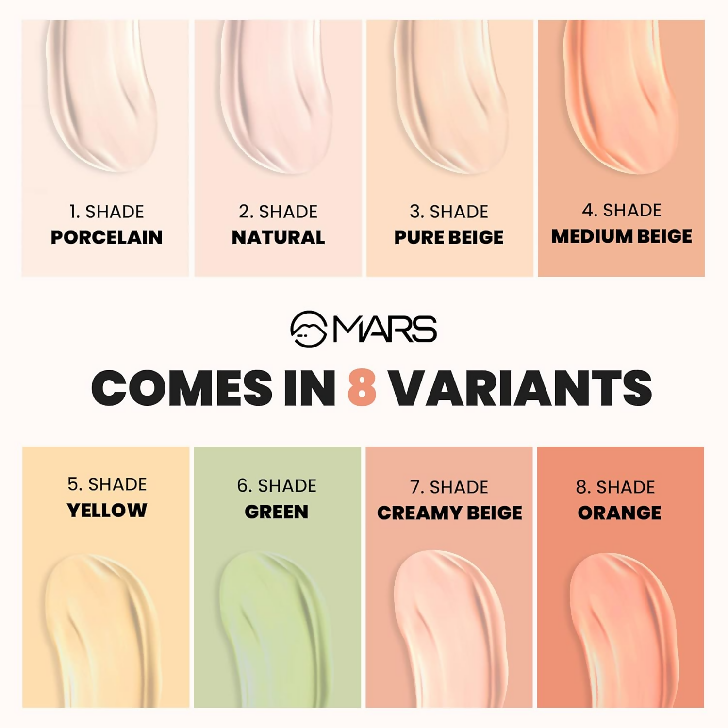 MARS Cosmetics Seal the Deal High Coverage Concealer - Green
