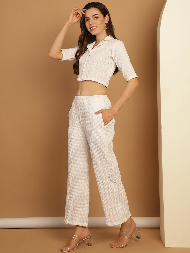 Top and Trouser Woven Design co-ords