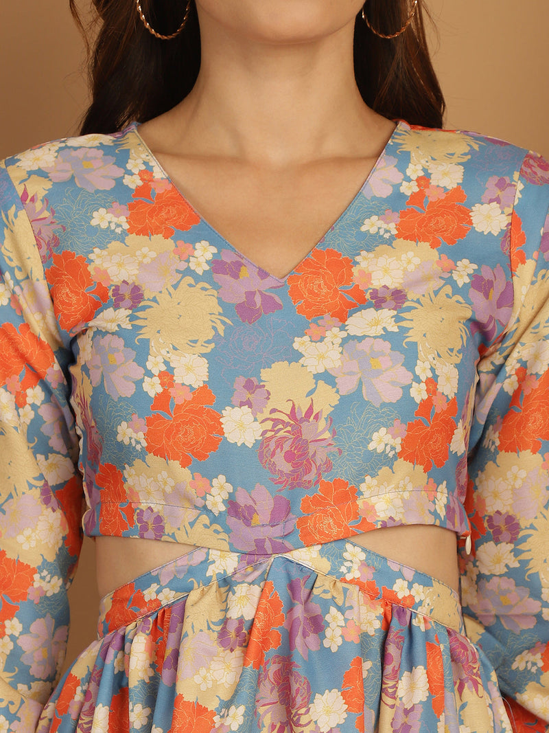 Floral Printed Dress