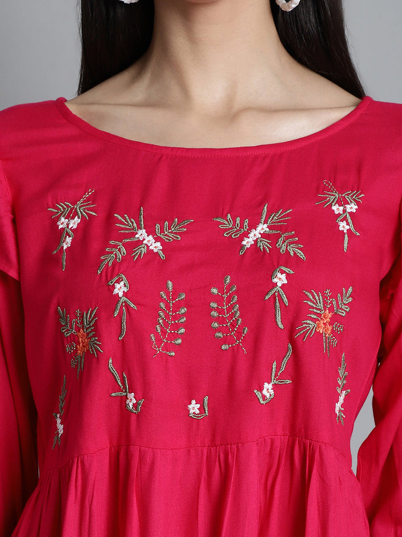 Embroidered Stylish Top